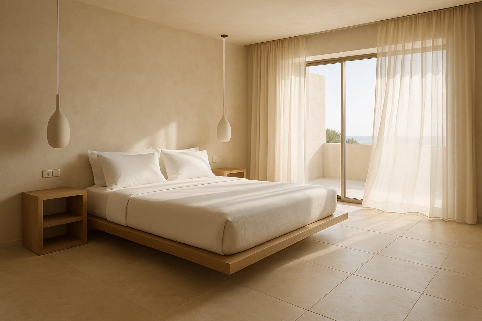 Calm Residence — Hospitality architecture project in Rhodes, Kolympia
