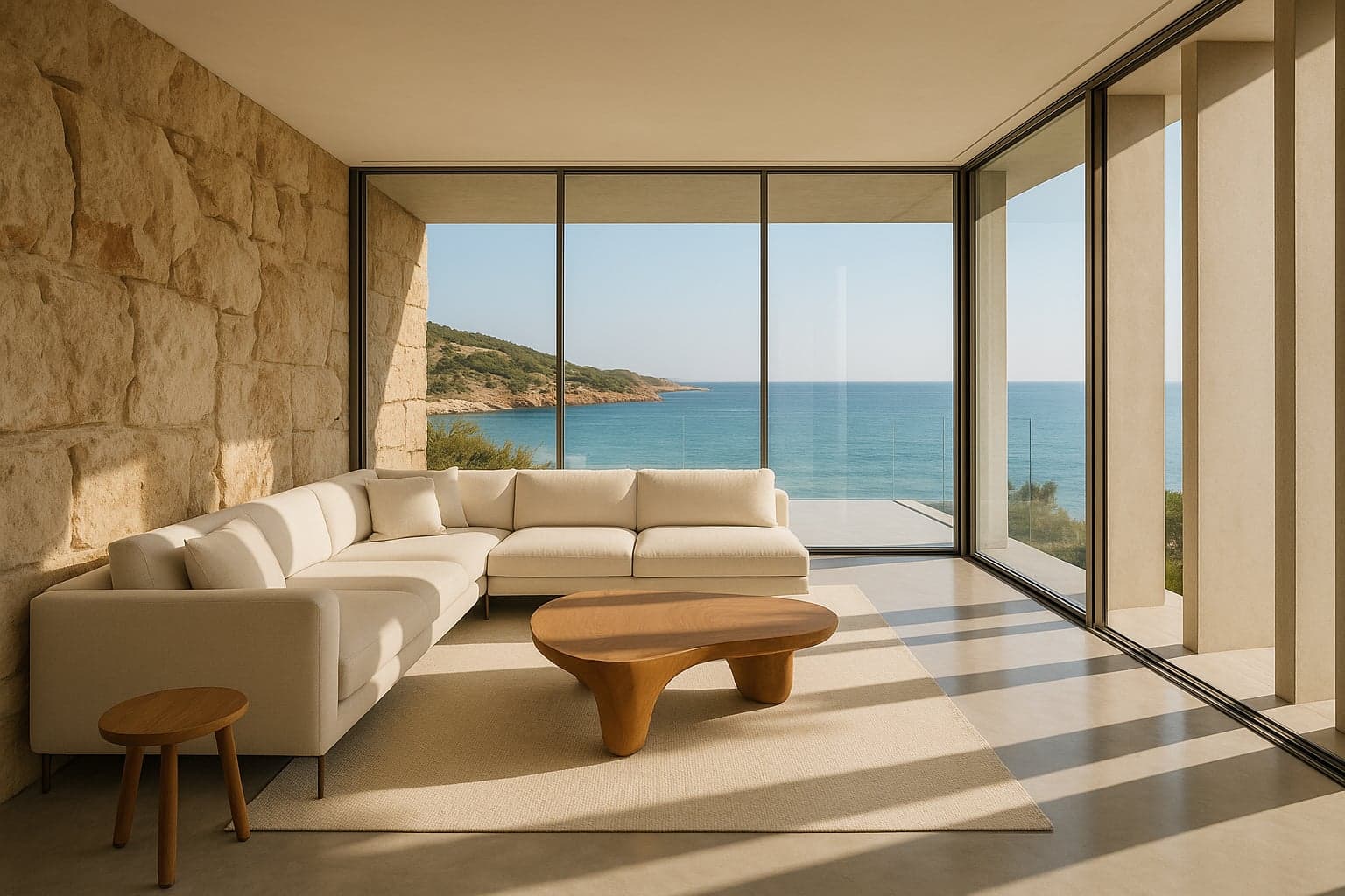 Silent Villa — Residential architecture project in Athens, Vouliagmeni